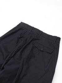 HAVERSACK   コットンシルクハイウエストワイドパンツ 862613 NAVY