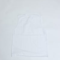 WALLA WALLA SPORT/ 9oz TUBE SLEEVELESS TEE WHITE