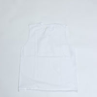 WALLA WALLA SPORT/ 9oz TUBE SLEEVELESS TEE WHITE