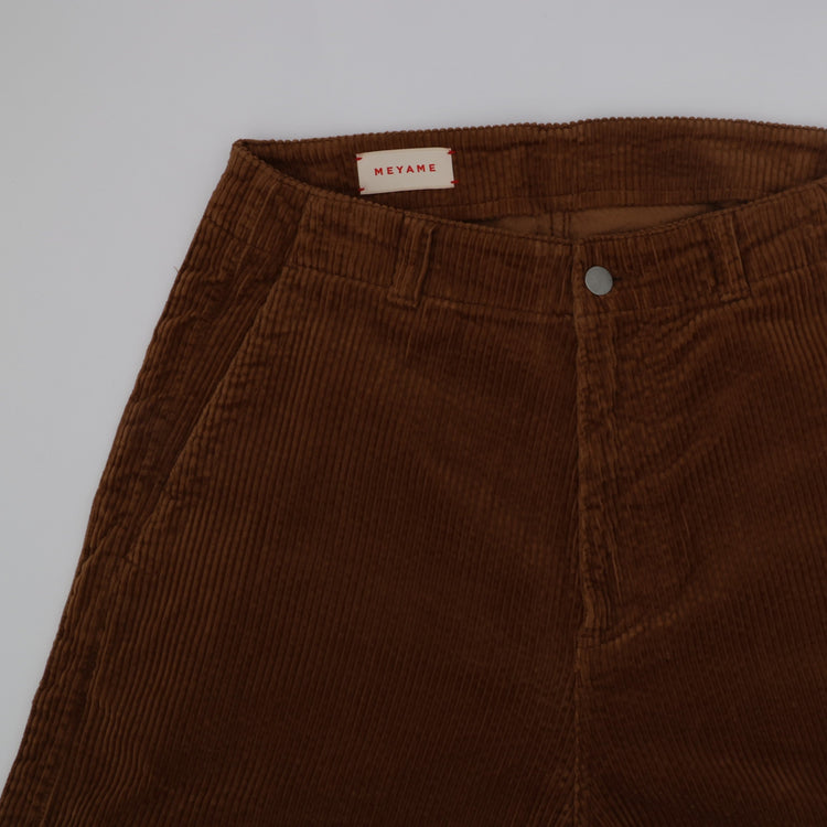 MEYAME / CORDUROY SIDE LINE WIDE PANTS