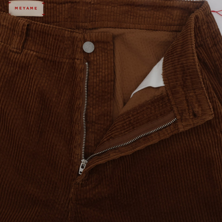 MEYAME / CORDUROY SIDE LINE WIDE PANTS
