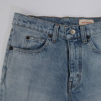 MEYAME / CENTER PLEATS FLARE JEANS