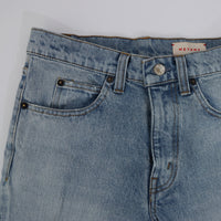 MEYAME / CENTER PLEATS FLARE JEANS