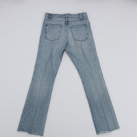 MEYAME / CENTER PLEATS FLARE JEANS