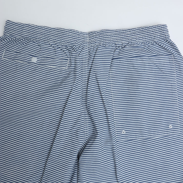 BURLAP OUTFITTER/   TRACK SHORT / トラックショーツ WHITE*BLUE STRIPE