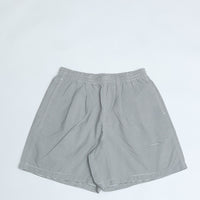 BURLAP OUTFITTER/   TRACK SHORT / トラックショーツ WHITE*CHARCOAL STRIPE