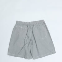 BURLAP OUTFITTER/   TRACK SHORT / トラックショーツ WHITE*CHARCOAL STRIPE