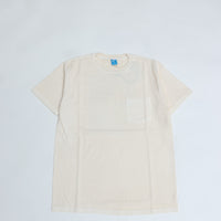 Good On x SIERRA DESIGNS / 60/40 1st LOGO POCKET TEE NATURAL