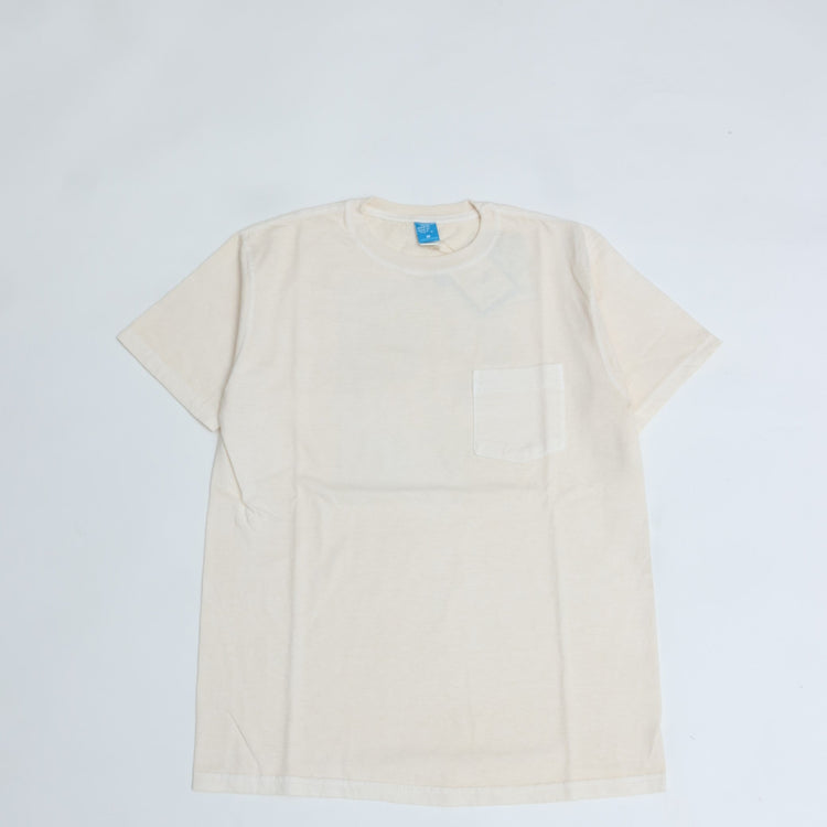Good On x SIERRA DESIGNS / 60/40 1st LOGO POCKET TEE NATURAL