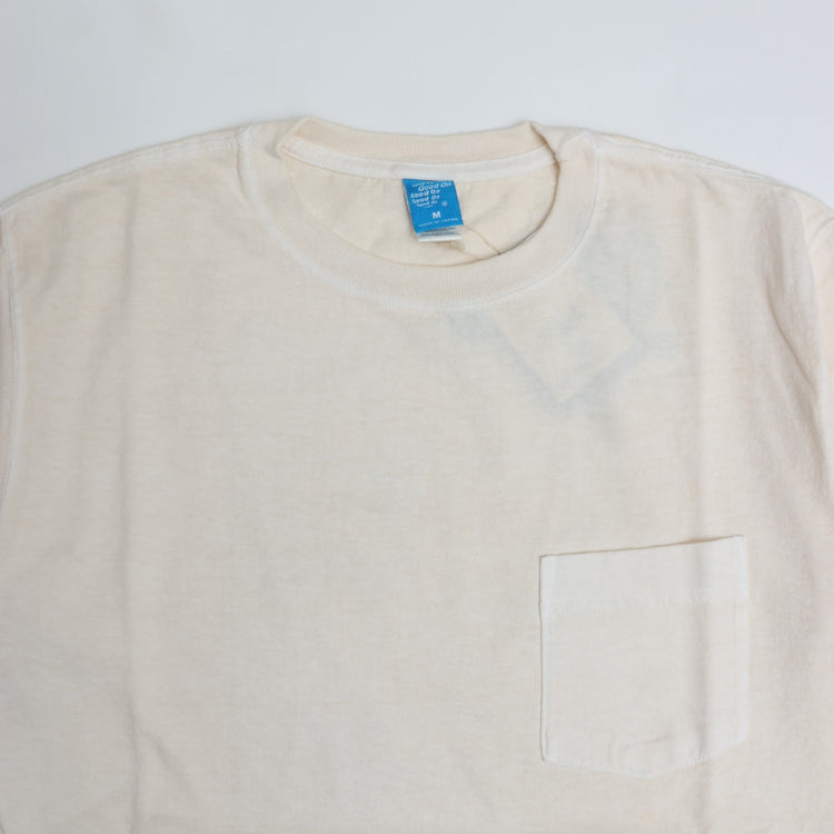 Good On x SIERRA DESIGNS / 60/40 1st LOGO POCKET TEE NATURAL