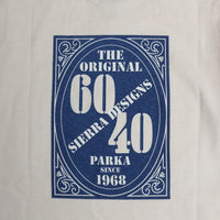 Good On x SIERRA DESIGNS / 60/40 1st LOGO POCKET TEE NATURAL