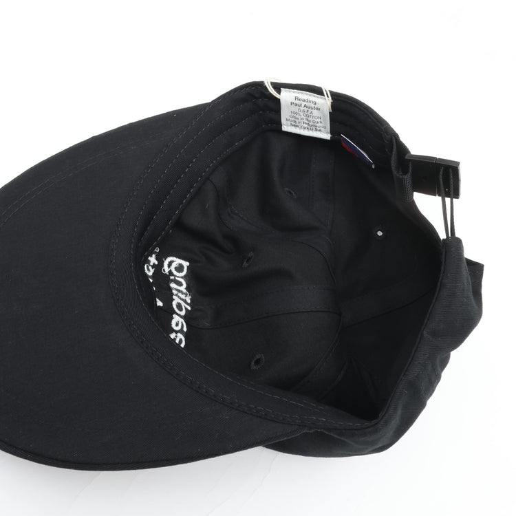 Riprap   SEMI LONG BRIM CAP "GITD" (COTTON TWILL) BLACK
