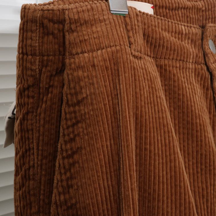 MEYAME / CORDUROY SIDE LINE WIDE PANTS