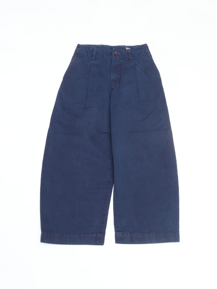 Handwerker  HW wide trousers Bizen ichigo(Indigo Garment Dye）260502