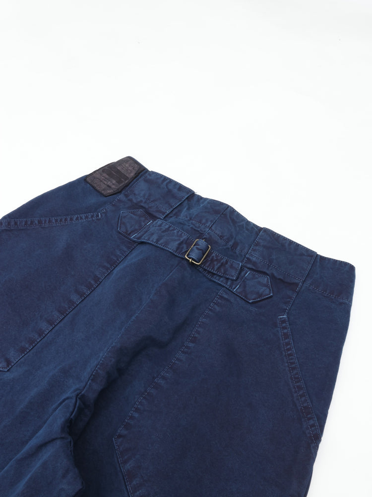 Handwerker  HW wide trousers Bizen ichigo(Indigo Garment Dye）260502