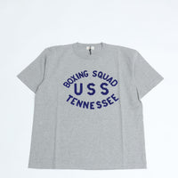 A.G.SPALDING&BROS /  ARCHIVE GRAPHIC TEE USS (BOXING SQUAD USS TENNESSEE) L.GREY