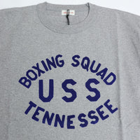 A.G.SPALDING&BROS /  ARCHIVE GRAPHIC TEE USS (BOXING SQUAD USS TENNESSEE) L.GREY