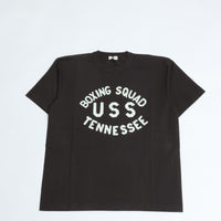 AGSPALDING&amp;BROS / ARCHIVE GRAPHIC TEE USS (BOXING SQUAD USS TENNESSEE) BLACK