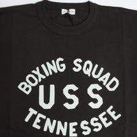 A.G.SPALDING&BROS /  ARCHIVE GRAPHIC TEE USS (BOXING SQUAD USS TENNESSEE) BLACK