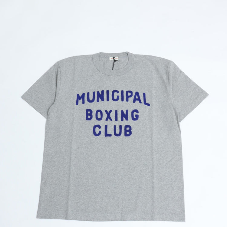 A.G.SPALDING&BROS /  ARCHIVE GRAPHIC TEE MUNICIPAL BOXING CLUB L.GRAY