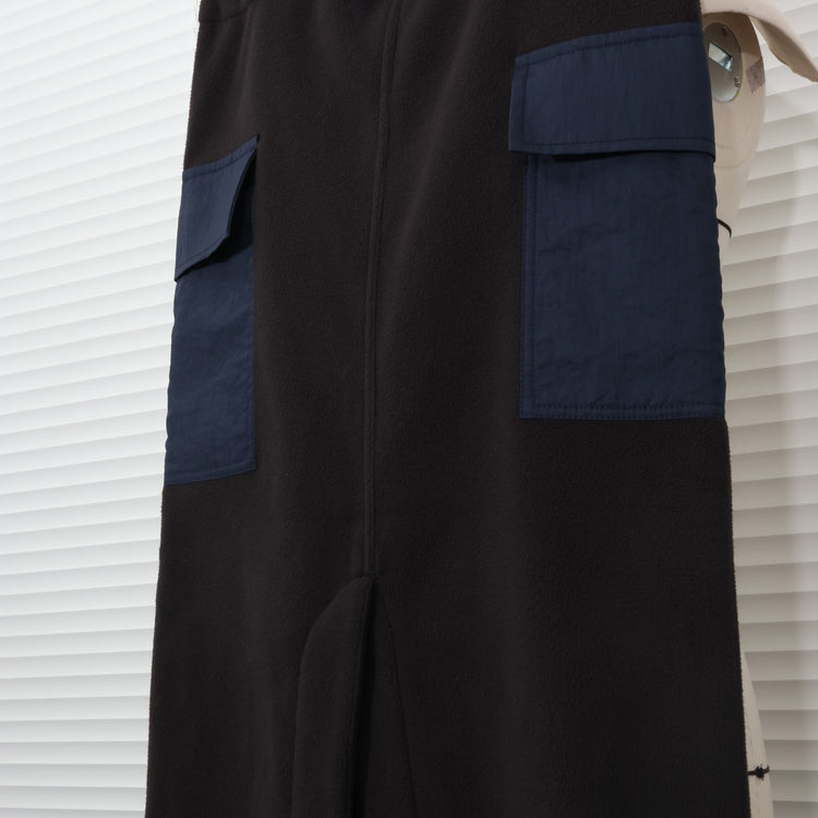 MEYAME / FLEECE LONG SKIRT