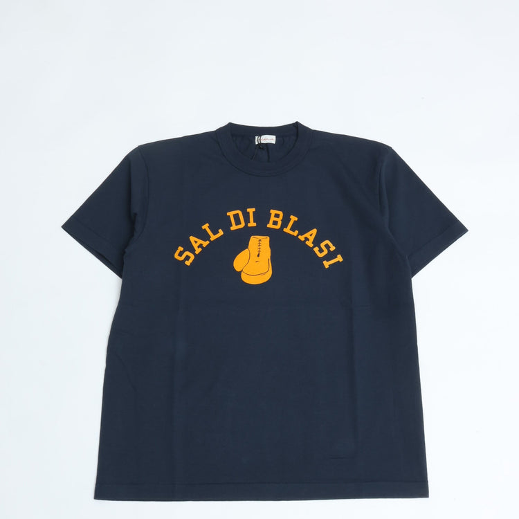 AGSPALDING&amp;BROS / ARCHIVE GRAPHIC TEE SAL DI BLASI NAVY