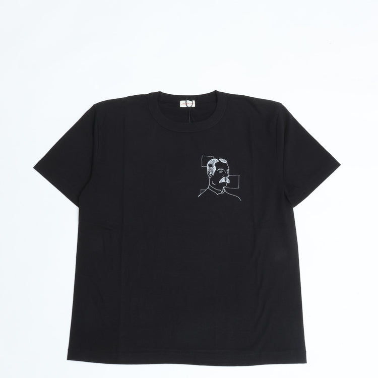 AGSPALDING&amp;BROS / BOXER DANCE GRAPHIC GRAPHIC TEE BLACK