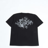 AGSPALDING&amp;BROS / BOXER DANCE GRAPHIC GRAPHIC TEE BLACK