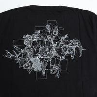 AGSPALDING&amp;BROS / BOXER DANCE GRAPHIC GRAPHIC TEE BLACK