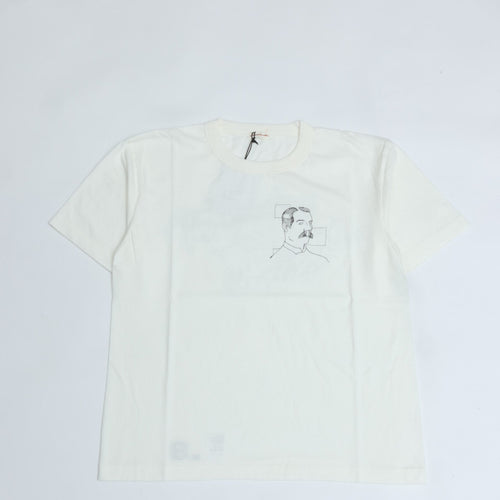 A.G.SPALDING&BROS /  BOXER DANCE GRAPHIC GRAPHIC TEE  WHITE