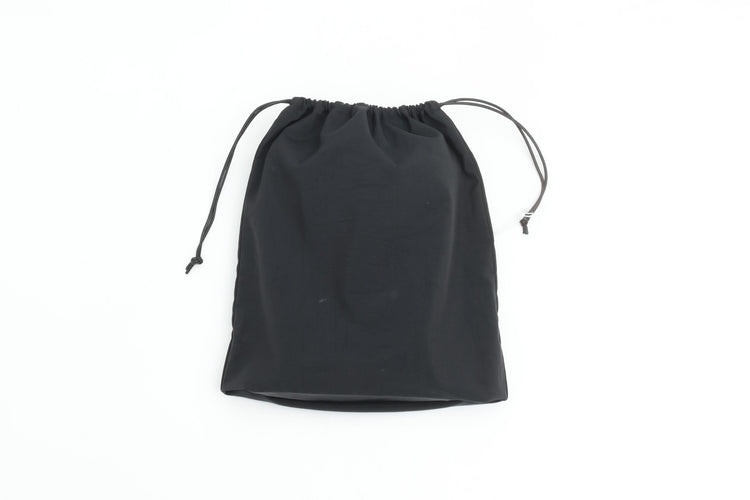 ERA.  TAS FLAT KINCHAKU LARGE K044T BLACK