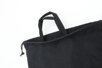 ERA.  TAS FLAT KINCHAKU LARGE K044T BLACK