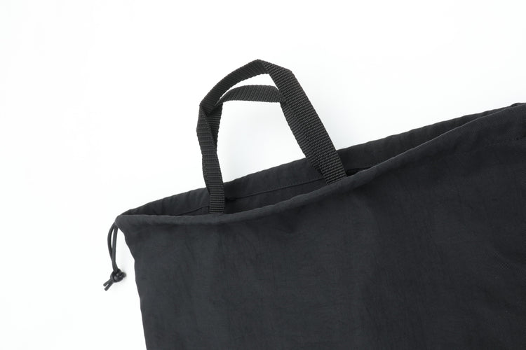ERA.  TAS FLAT KINCHAKU LARGE K044T BLACK