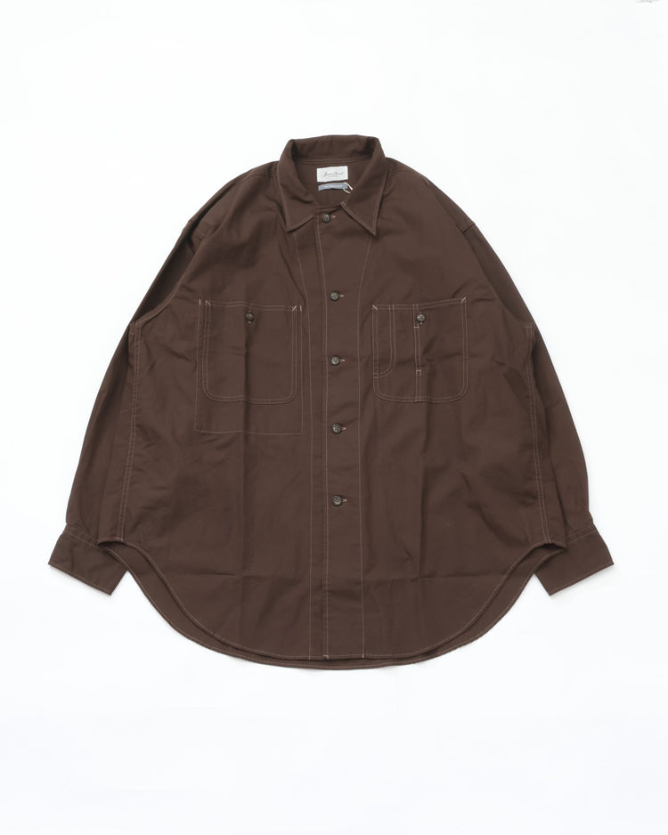 Marvine Pontiak Shirt Makers Cover All SH chocolate MPSM-2006S
