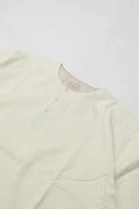 OLD JOE BRAND   TUBE TEE (Henry-Neck) 261OJ-CT07 RAW WHITE