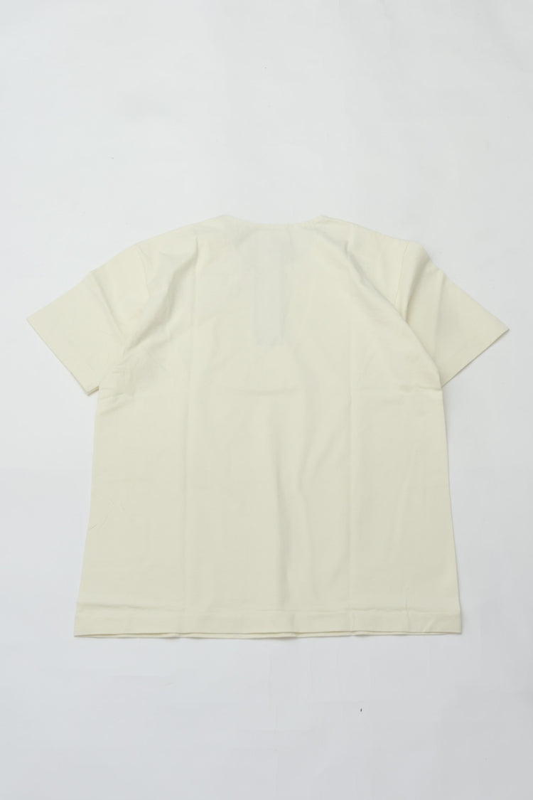 OLD JOE BRAND   TUBE TEE (Henry-Neck) 261OJ-CT07 RAW WHITE
