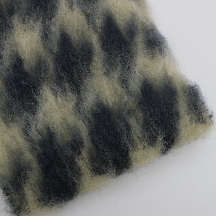 MANTAS EZCARAY / PATA DE GALLO モヘアストール Ⅳ