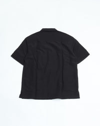 THE HINOKI　COTTON LINEN HALF SLEEVE SHIRT TH26S-30 BLACK