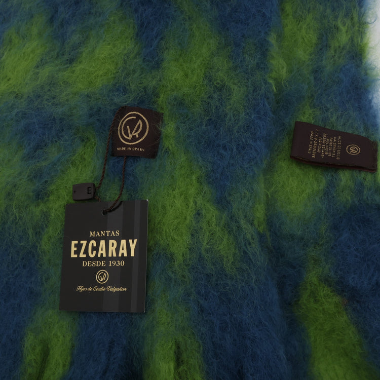 MANTAS EZCARAY / PATA DE GALLO モヘアストール Ⅳ