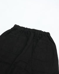 MITTAN    亜麻大麻ジャカードパンツ PT-150 黒