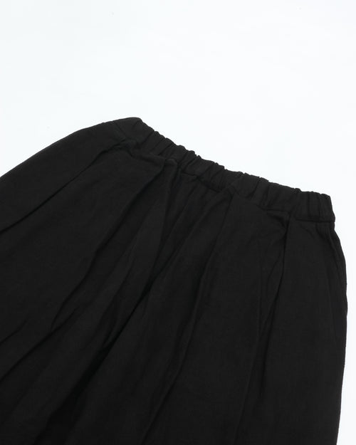 MITTAN Cotton, Silk, Linen Jacquard Pants PT-90 Black