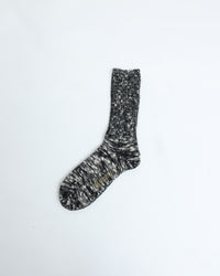 ラッキーソックス / ミックスリブソックス ブラック
