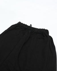 MITTAN    綿絹麻ジャカードパンツ PT-90 黒