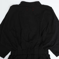 MEYAME / COTTON DRESS BLACK