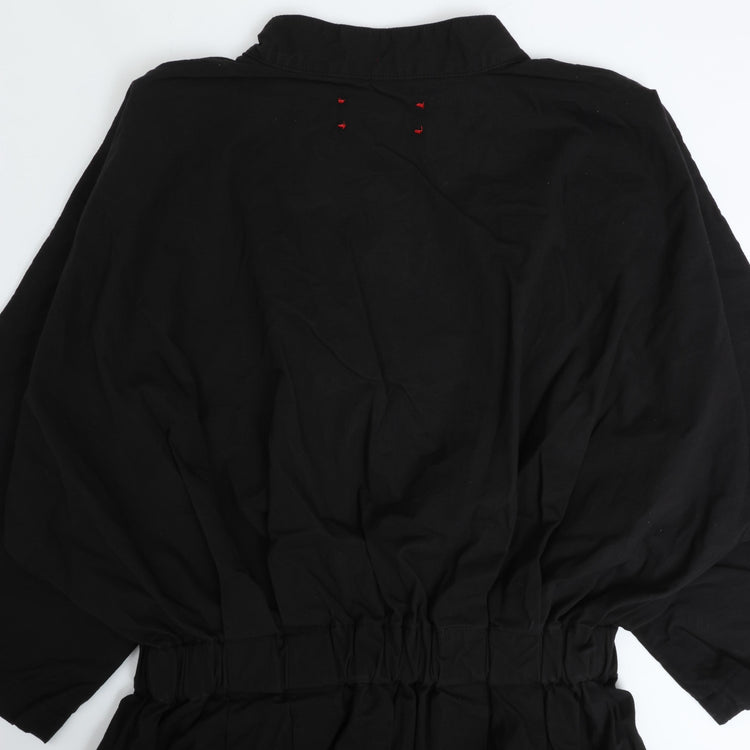 MEYAME / COTTON DRESS BLACK
