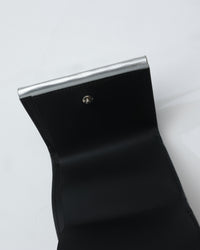 beta post steelic triford wallet B02LDWL-78 050 BLACK