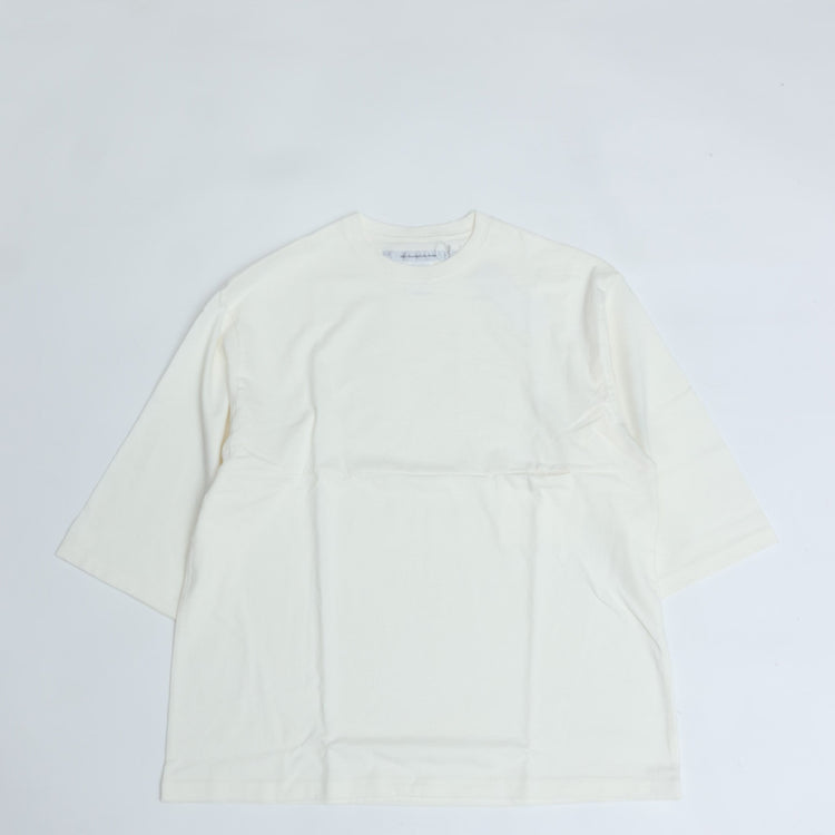 EEL Products / Yururi TEE 3/4 11 WHITE