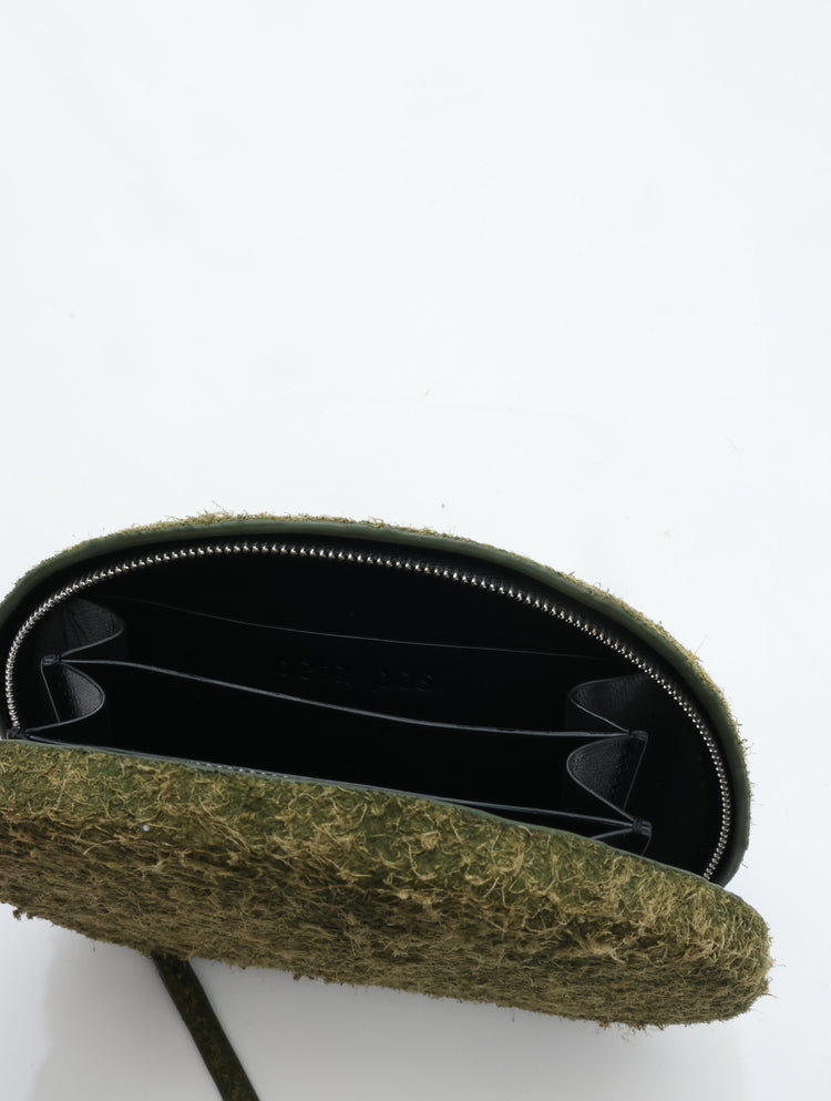 beta post molded mini purse B02LDCO-03P 530 MOSS