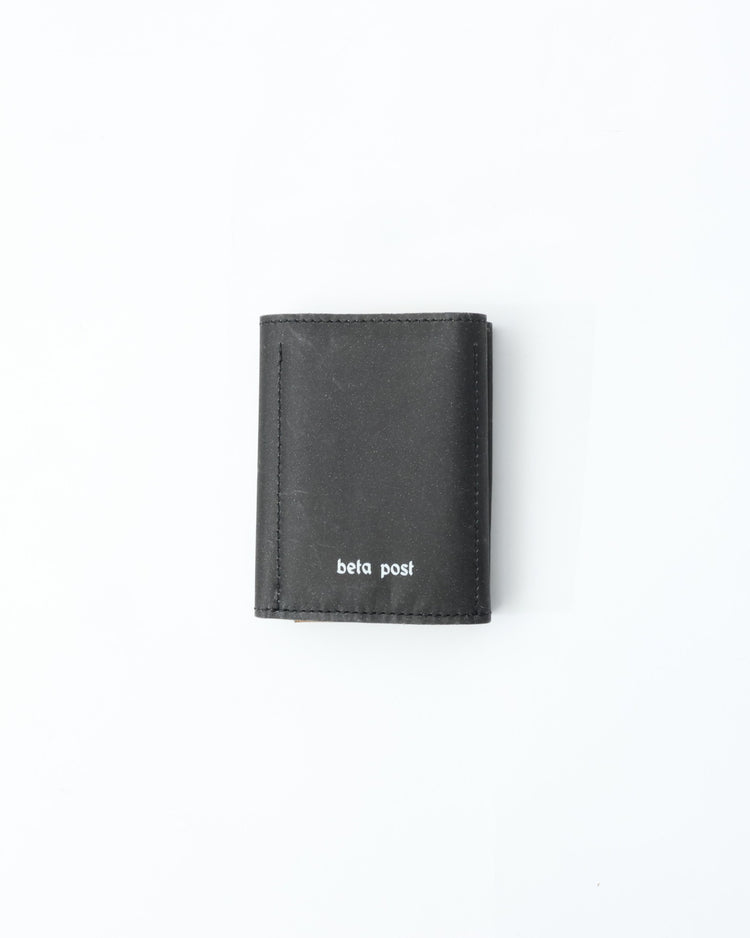 beta post cardboardic triford wallet B02LDWL-49 050 BLACK