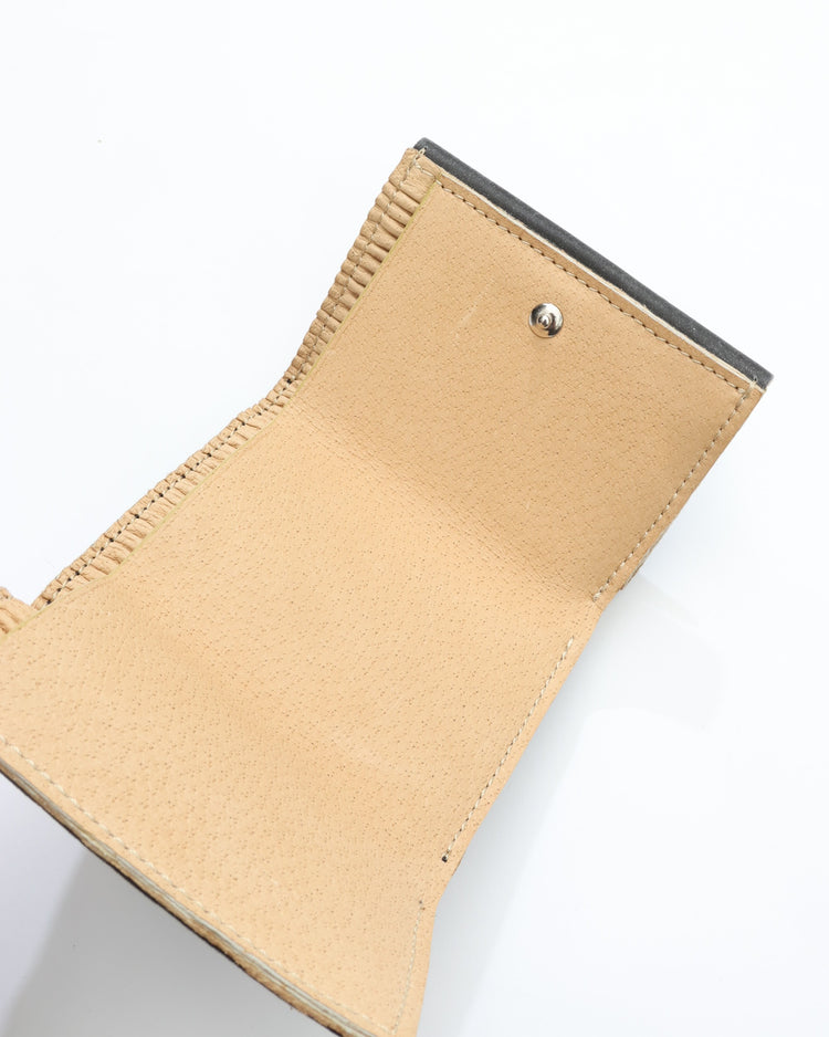 beta post cardboardic triford wallet B02LDWL-49 050 BLACK